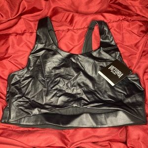 NWT - Victoria Secret Sports Bra - Black - Size Large